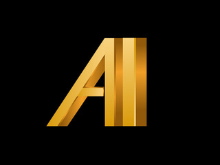 AI Initial Logo for your startup venture