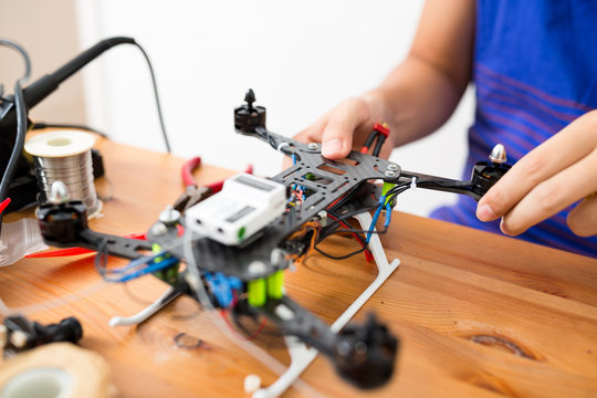 Drone building at home