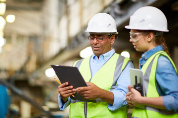 Fototapeta premium Working in team