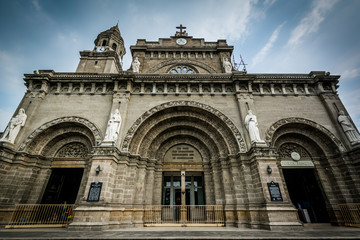 Fototapeta premium The Manila Cathedral, in Intramuros, Manila, The Philippines.