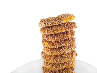 vegan sesame cookies