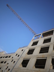Fototapeta premium new building bare brickwork 