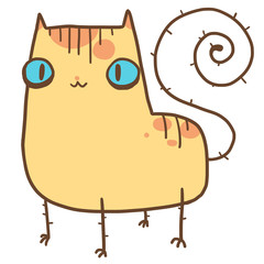 Character of crazy animal.