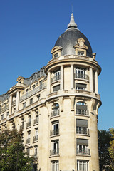 Fototapeta na wymiar Boulevard des Italiens Paris France