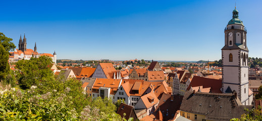Stadtansicht mit Blick über die Altstadt und die Frauenkirche