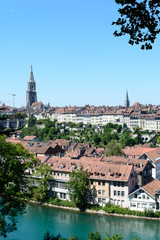 Fototapeta premium Bern die Hauptstadt von der Schweiz