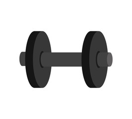 gym dumbbells heavy weights sport and fitness equipment vector illustration