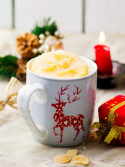  mug cake prepared in microwave