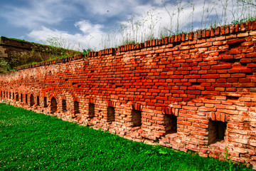 Alba Carolina Citadel is a fortress with towers built in the early eighteenth century in the...