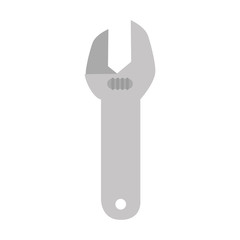 fix and repair tools wrench equipment vector illustration