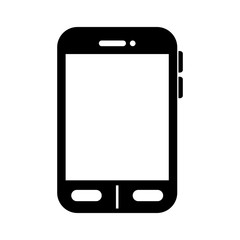 smartphone screen mobile phone  technology buttons display vector illustration