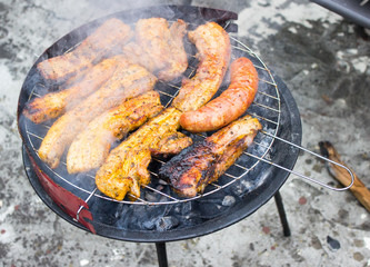 Close - up of grilled beef.