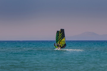 Tandem Windsurfing in Rhodos
