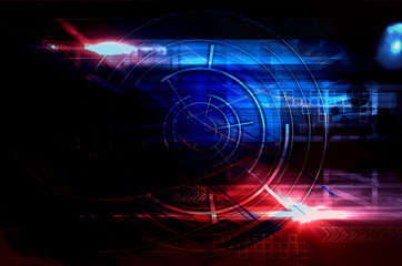 Dark technology background