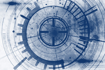 Dark technology background