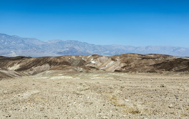 desert landscape in death valley national park