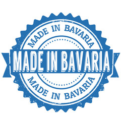 Made in Bavaria stamp or seal