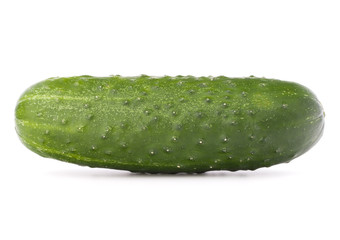 Cucumber vegetable  isolated on white background cutout
