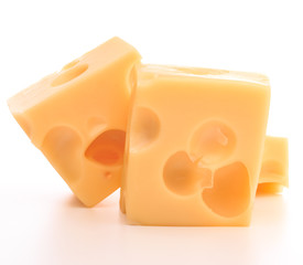 cheese isolated on white background cutout