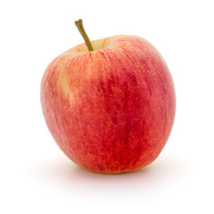 Red apple isolated on white background cutout