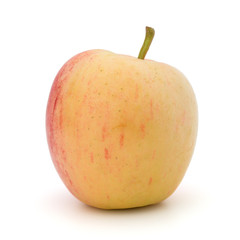 Red apple isolated on white background cutout