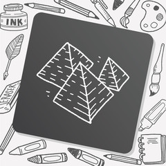 Pyramid doodle