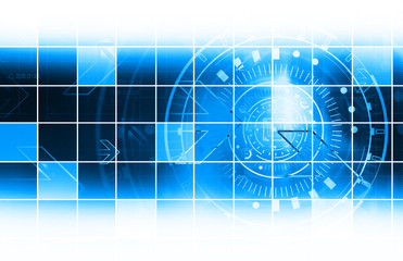 graphics created with technology