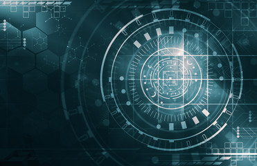 graphics created with technology