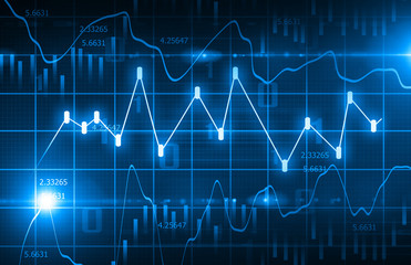 Stock Market Chart Background