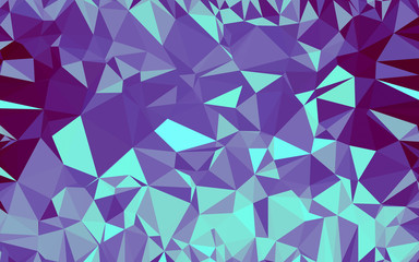 Fototapeta premium Abstract low poly background, geometry triangle