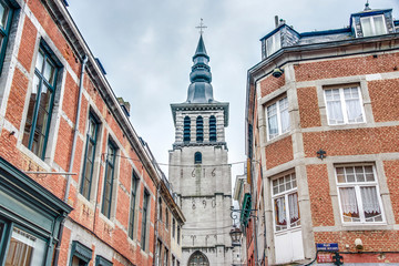 Obraz premium Saint Loup Baroque in Namur, Belgium.
