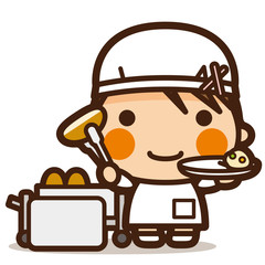 がっこうKids 給食当番女子