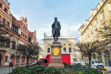 Goethe Monument - Leipzig, Germany