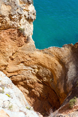 Atlantic rocky coast (Ponta da Piedade, Lagos, Algarve, Portugal