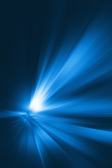 Obraz premium Blue Abstract Zoom background
