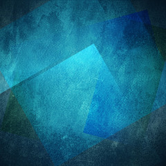 Grunge blue wall background or texture