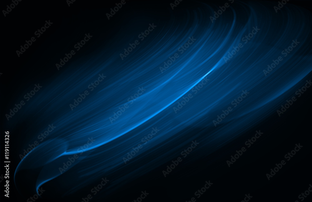 Wall mural blue abstract background