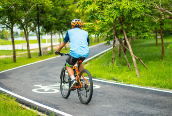 Naklejka premium bike lane