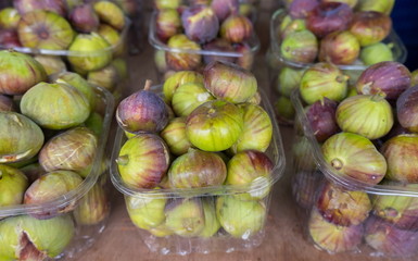 Figs for sale at the city farmers market