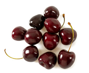 cherry isolated on white