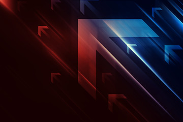 Abstract arrows technology background