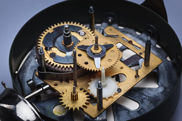 The macro view of clock mechanism