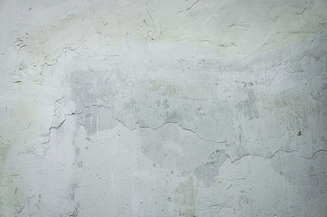 Grungy white concrete wall background