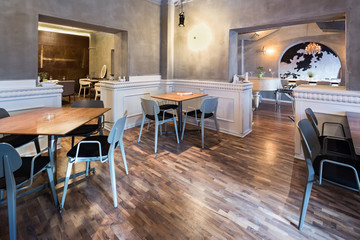 modern restaurant interior