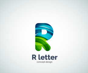 Letter R logo
