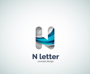 Letter N logo