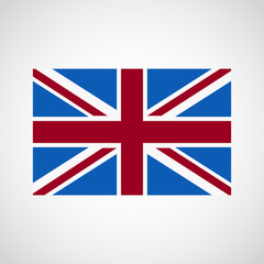 National flag England , united kingdom Flag Background Flat Desi