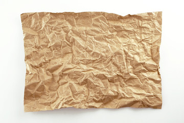 wrinkle craft paper with shadow for background

