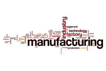 Manufacturing word cloud
