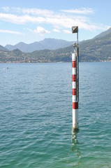 Pole on Lake Como Italy